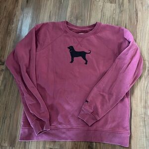 The Black Dog Burgundy Sweatshirt